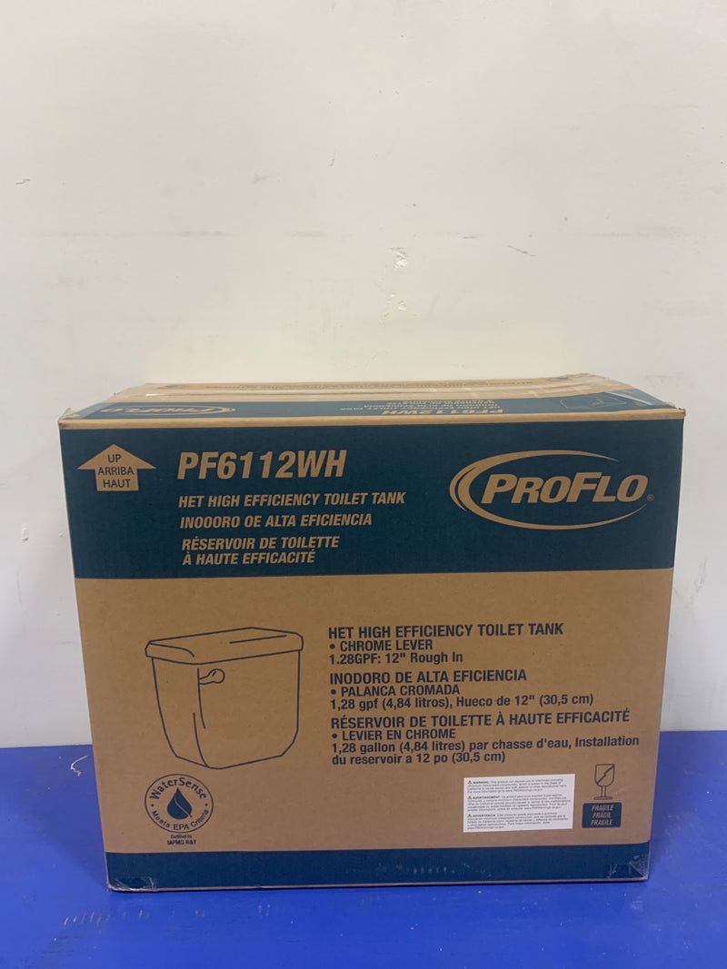 PROFLO PF6112WH Calhoun Toilet Tank Only - Less Seat - White