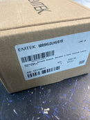 Emtek 5005US19 5 Inch Long Stretto Rectangular Single Dummy Sideplate from the Brass Modern Collection - Flat Black