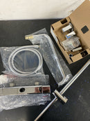 Hansgrohe 26067001 Croma E Thermostatic Shower Pipe without Shower Components - Chrome