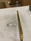 Baldwin 4433055 Gramercy 12 Inch Center to Center Handle Cabinet Pull from the Estate Collection - Polished Nickel