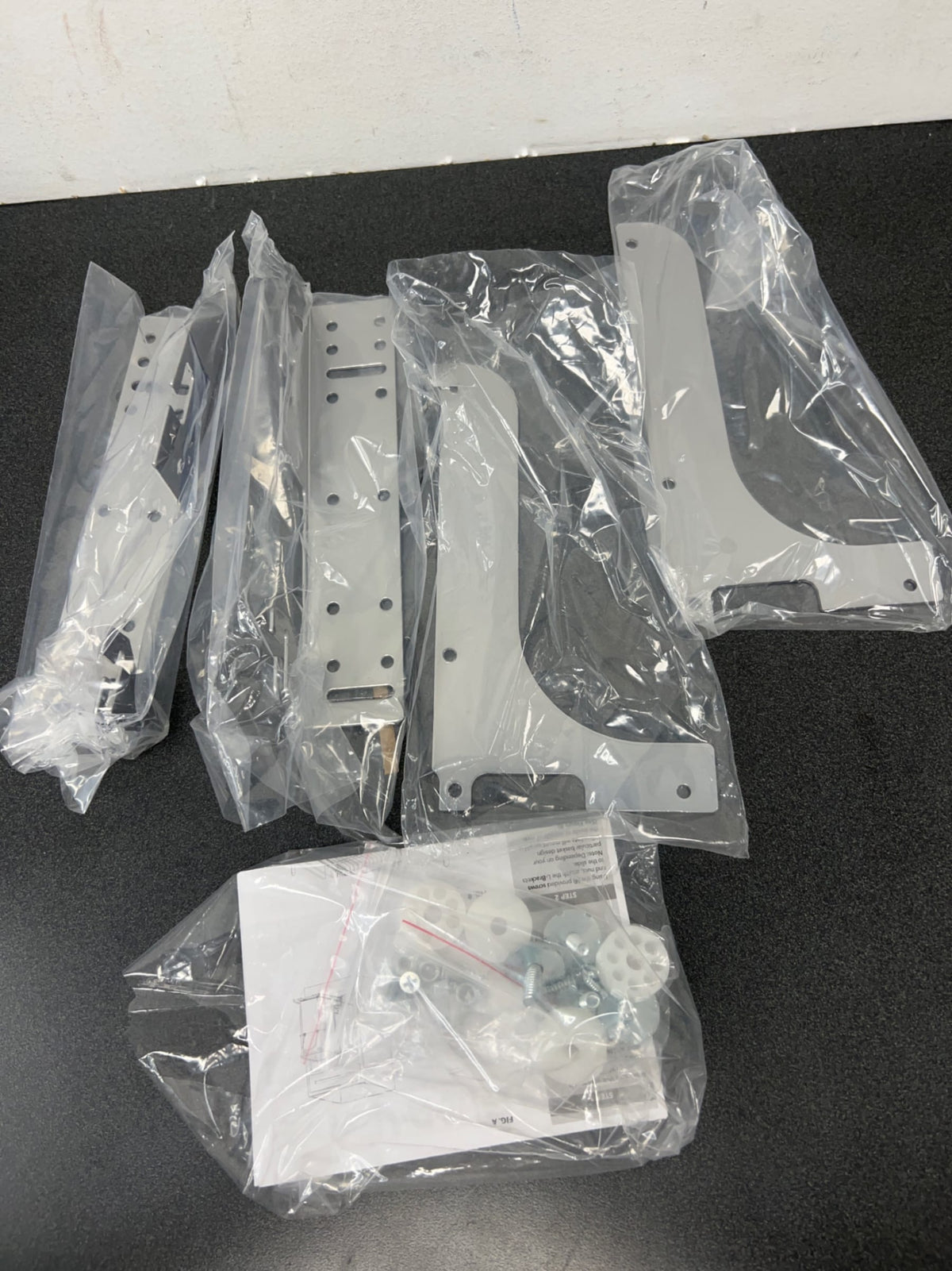 Rev-A-Shelf 5WB-DMKIT 5WB Series Door Mount Kit - Silver
