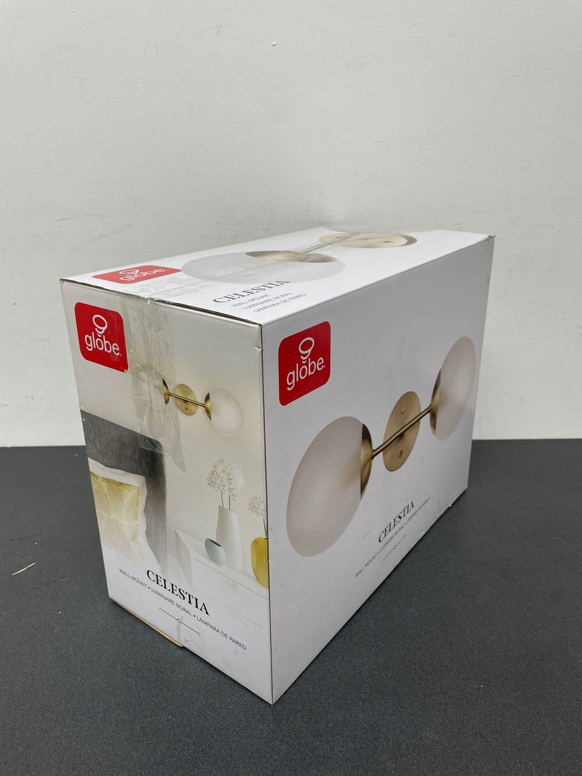 Globe Electric 51726 Celestia 2 Light 20" Wide Bathroom Vanity Light - Matte Brass
