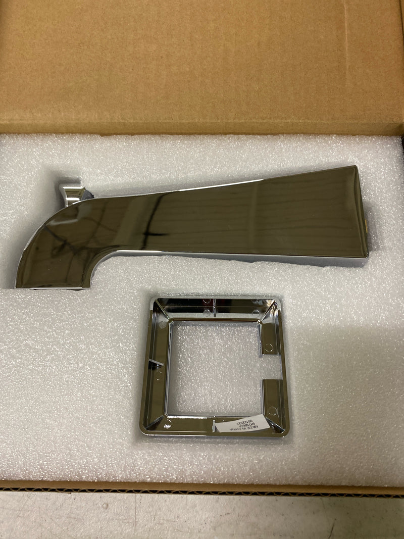 Signature Hardware SHTS88CP Pinecrest 7-1/16" Integrated Diverter Tub Spout - Chrome