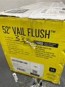 Hinkley Lighting 902552FMM-LWD Vail Flush 52" 5 Blade Smart LED Indoor / Outdoor Ceiling Fan with HIRO Control - Metallic Matte Bronze