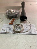 Dainolite 8901LED-1P-MB Single Light 2" Wide LED Mini Pendant - Matte Black