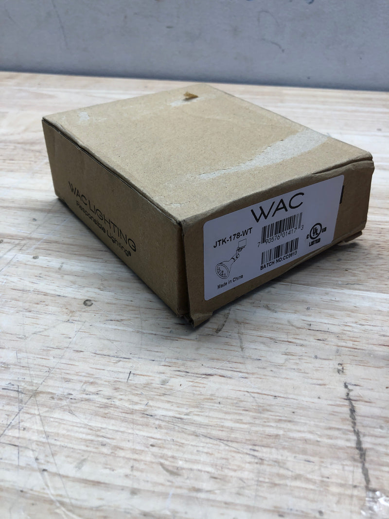 WAC Lighting JTK-178-WT TK-178 J-Track 4" Tall Track Head - White