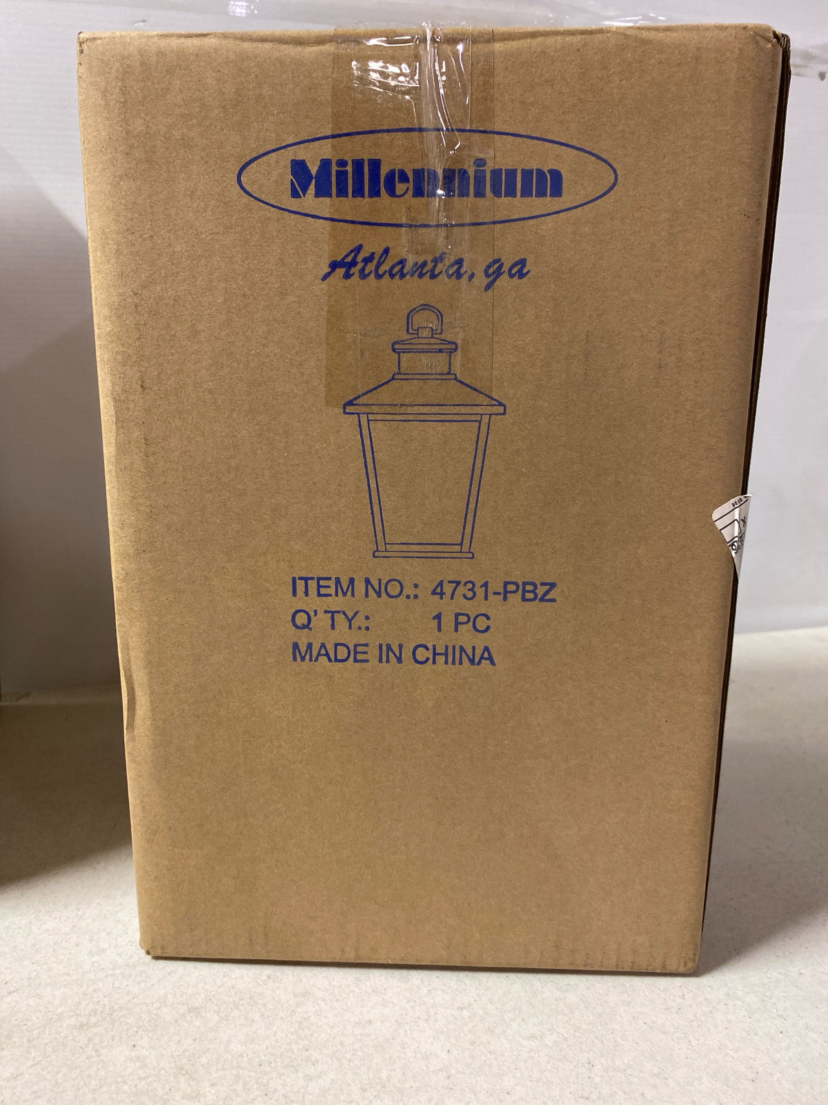 Millennium Lighting 4731-PBZ Bellmon 8" Wide Outdoor Mini Pendant - Powder Coat Bronze