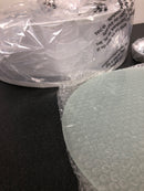 Minka Lavery 4107-84 Parsons Studio 3 Light 15" Wide Vantage Semi-Flush Drum Ceiling Fixture with Translucent Silver / Off-White Linen Shades - Brushed Nickel