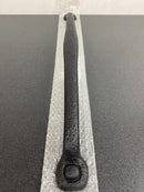 Hickory Hardware P2999-BI Refined Rustic 18 Inch Center to Center Appliance Pull - Black Iron