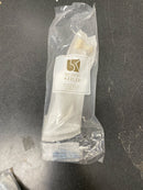 Belwith-Keeler B076308GF-BGB Chrysalis Collection Pull, 6-5/16 Inch (160mm) Center to Center, Brushed Golden Brass with Frosted Glass