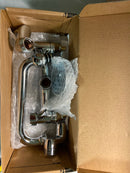 Kingston Brass KS513C Kingston 1.8 GPM Widespread Bridge Kitchen Faucet - Includes Escutcheon - Polished Chrome