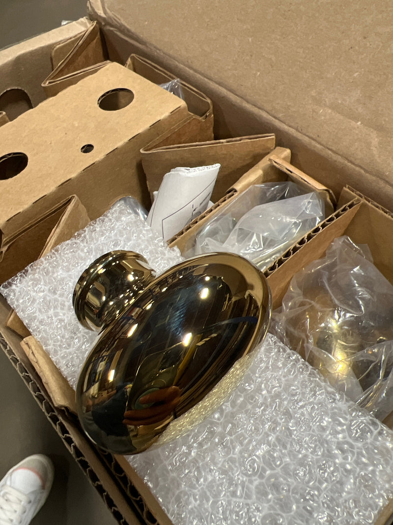 Baldwin Ellipse Passage Door Knob with Round Rose