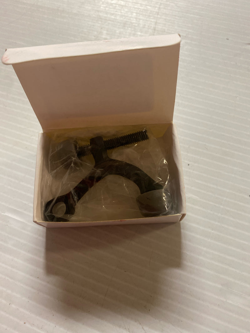 Emtek 2241US10B 2-3/8" Height Solid Brass Hinge Pivot Stop - Oil Rubbed Bronze