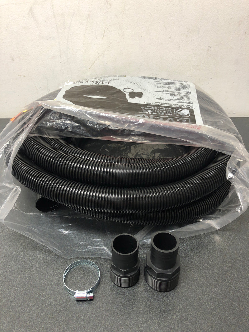 Everbilt EBHK24 1-1/4 in. x 24 ft. Sump Pump Discharge Hose Kit