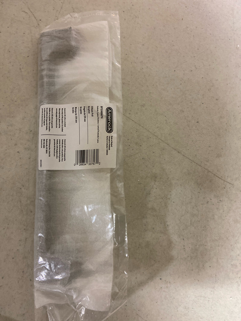 Amerock BP55489GPH Riva 8-13/16 in. (224mm) Center-to-Center Graphite Bar Cabinet Pull