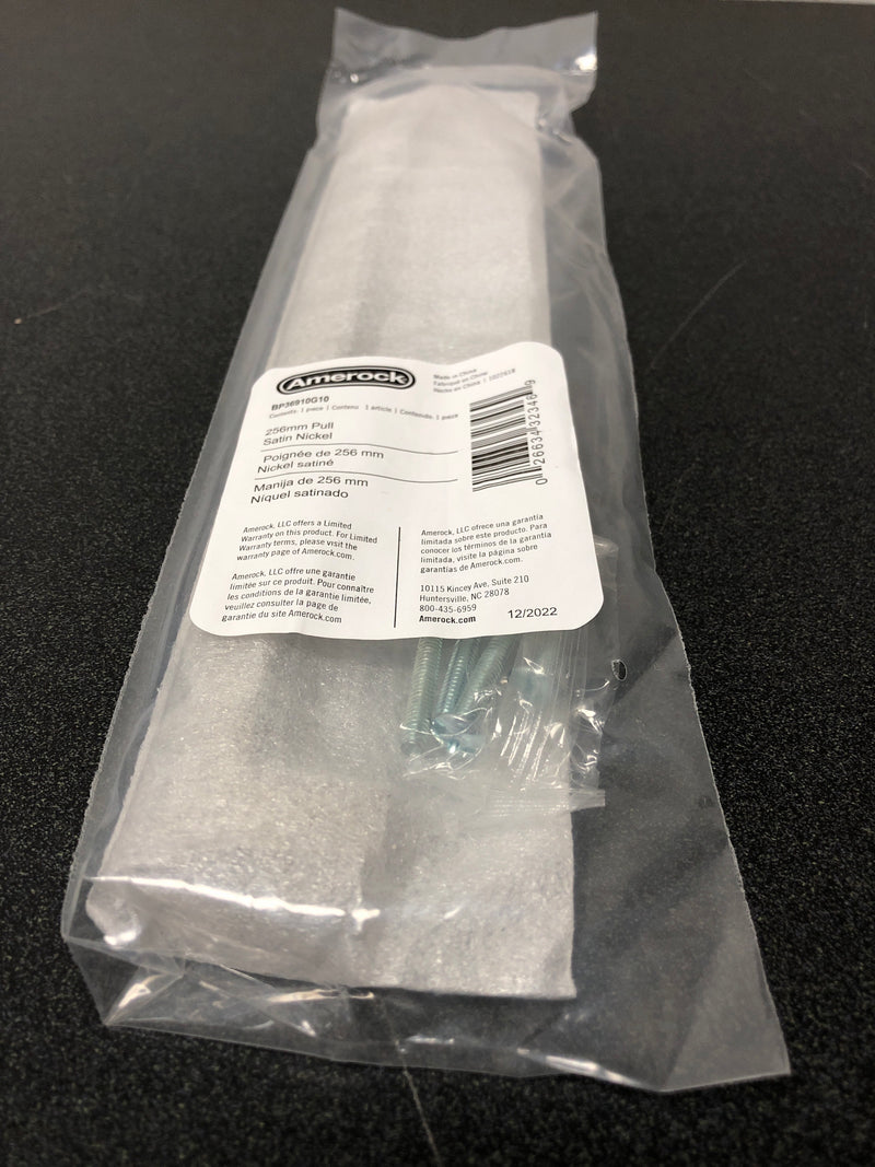 Amerock BP36910G10 Monument 10-1/16 Inch Center to Center Handle Cabinet Pull - Satin Nickel