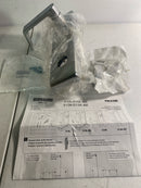 Falcon 510LDAN630 25 Series Single Cylinder Keyed Entry Exit Device Trim with Dane Lever - Trim Only - Satin Stainless Steel