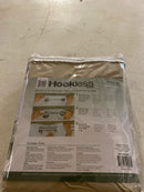 Hookless RBH105MY602ST Simply Solid Stone Microfiber Shower Curtain