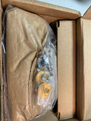 Emtek 2163US19 Narrow Oval 7-1/4" Tall Single Cylinder Keyed Entry Pocket Door Lock - Flat Black