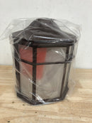 Nuvo Lighting 60/538 Single Light 9-3/4" Tall Outdoor Wall Sconce with Frosted Glass Shade - Old Bronze