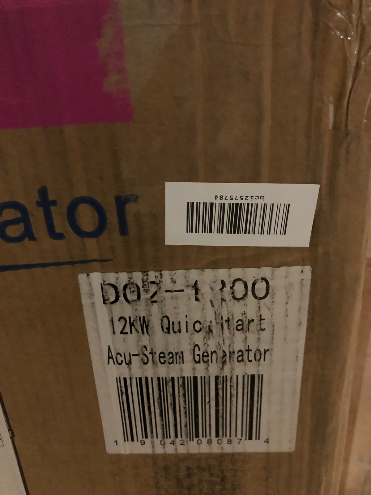 SteamSpa D-1200 12 KW QuickStart Steam Bath Generator - N/A