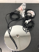 Justice Design Group ALR-8818-10-CROM Alabaster Rocks! Collection 3-Light Cluster Pendant