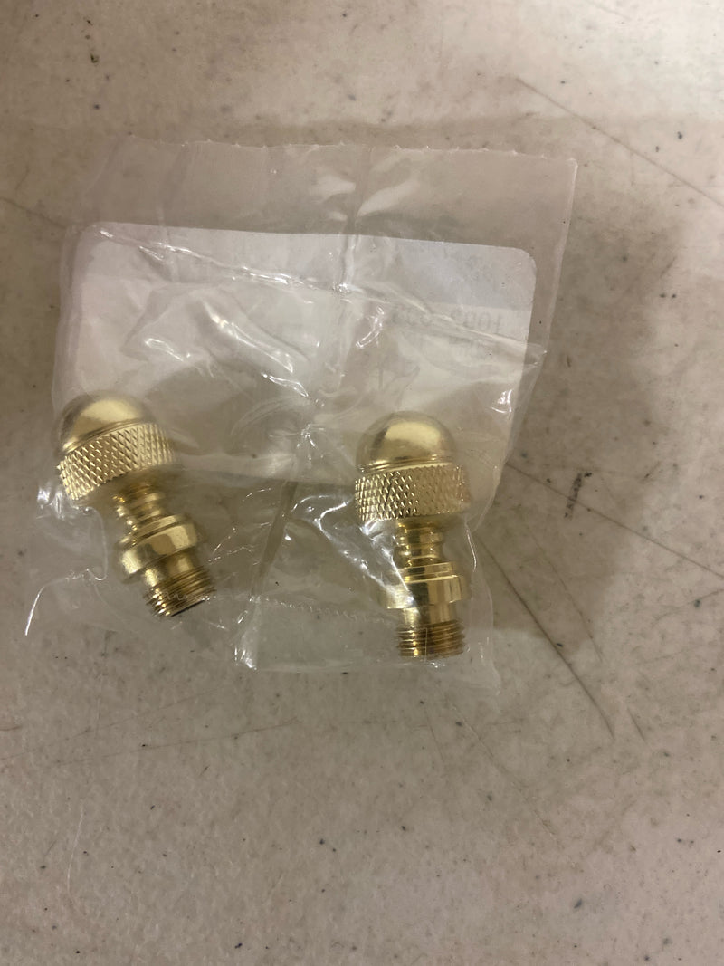 Baldwin 1092003I Acorn Tip Hinge, Brass