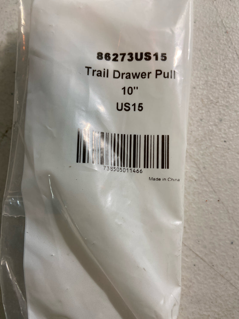 Emtek 86273 Us15 Trail Pull 10 in Ctc in Satin Nickel