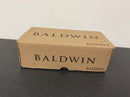 Baldwin Contemporary Passage Door Knob with Square Rose