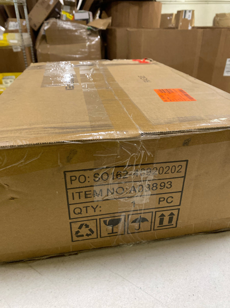 Uolfin 628D72AJZFF3893 6-Light Modern Mid-Century Gold Dining Room Chandelier, Kitchen Island Flush Mount Chandelier with Globe Glass Shades