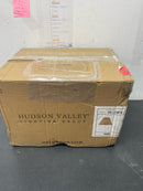 Mitzi HL704201-TWH Issa 14" Tall Hardwired or Plug-In Wall Sconce - Aged Brass / Textured White