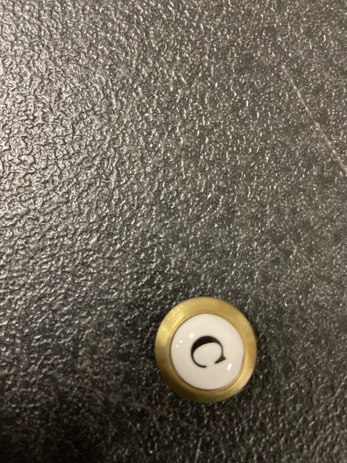 KSHI1167PXC Cold Handle Index Button, Brushed Brass