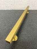Deltana POM70U4 Pommel 7 Inch Center to Center Bar Cabinet Pull - Satin Brass
