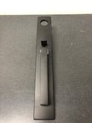 Baldwin FDSANxCONCQE190 Santa Cruz Full Dummy Full Plate Handleset with Non-Turning Dummy Interior Contemporary Knob - Satin Black