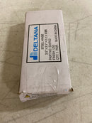 Deltana S35R53-BT 3-1/2 x 3-1/2 Ball Bearing 5/8" Radius Corner Full Mortise Hinge - Pair - Polished Brass