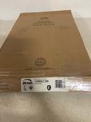 BEMIS 2155SSCT Commercial Open Front Plastic Toilet Seat, Heavy Duty Industrial No Slam Seat without Lid, Secure Installation, Made in USA, Elongated, White