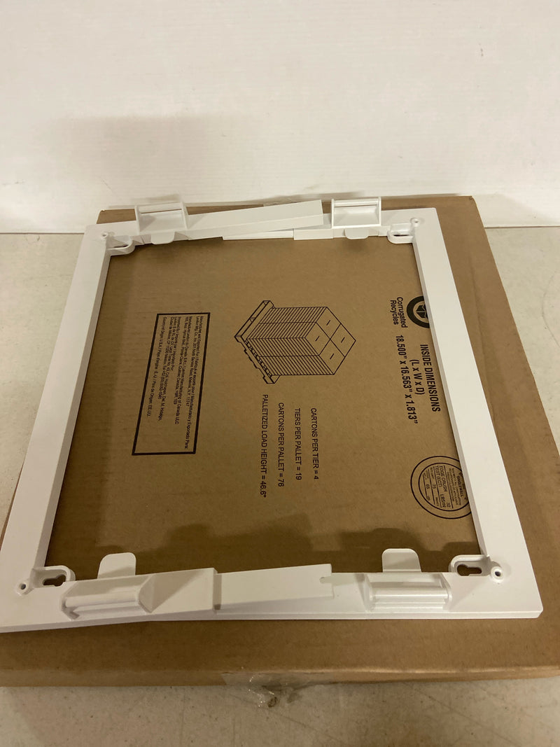 Leviton 49605-14T 14 in. Wireless Structured Media Center Trim Ring Accessory 49605-14T