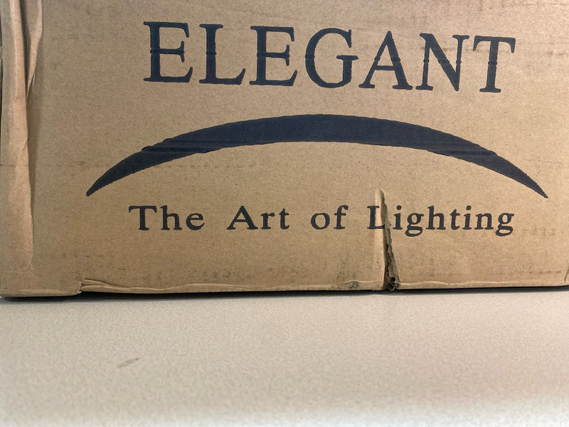 Elegant Lighting Value Rococo 4 Light Golden Shadow Pendant Golden Shadow (Champagne) Royal Cut Crystal