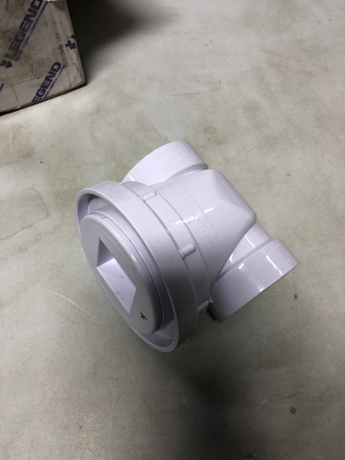Legend Valve 202-252 2" S-640 PVC BACKWATER VALVE Model S-640
