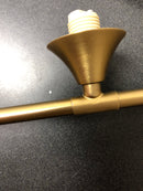 Edislive 81010000039028 Deerfield 4-Light Kitchen Island Pendant Light Globe Linear Chandelier with Gold