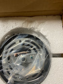 Z-Lite 735F1-MB Vaughn Flush Mount, 1-Light 60 Watts, Matte Black