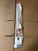 Belwith-Keeler Fuse Collection Appliance Pull 12 Inch Center to Center Brushed Golden Brass with Black Wood Finish