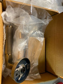 Signature Hardware 455579 Satcher Solid Brass Passage Door Knob Set with 2-3/8" Backset