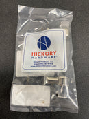 Hickory Hardware HH075857-CA14-10B Pack of 8- Crystal Palace 3" Center to Center Clear Acrylic Smooth Bar Cabinet Handles / Drawer Bar Pulls - Crysacrylic / Polished Nickel 

***missing 2