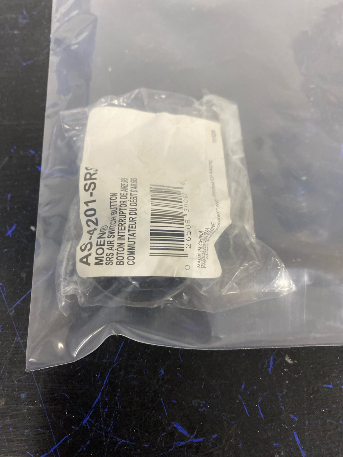 Moen AS-4201-SRS Garbage Disposal Air Switch Controller Button in Spot Resist Brushed Nickel