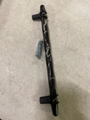 Amerock Carrione 8 inch (203mm) Center-to-Center Marble Black/Black Bronze Cabinet Pull, BP36663MBKBBR