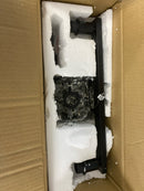 Living District Phineas 2-Light Metal Bath Sconce in Black and Clear