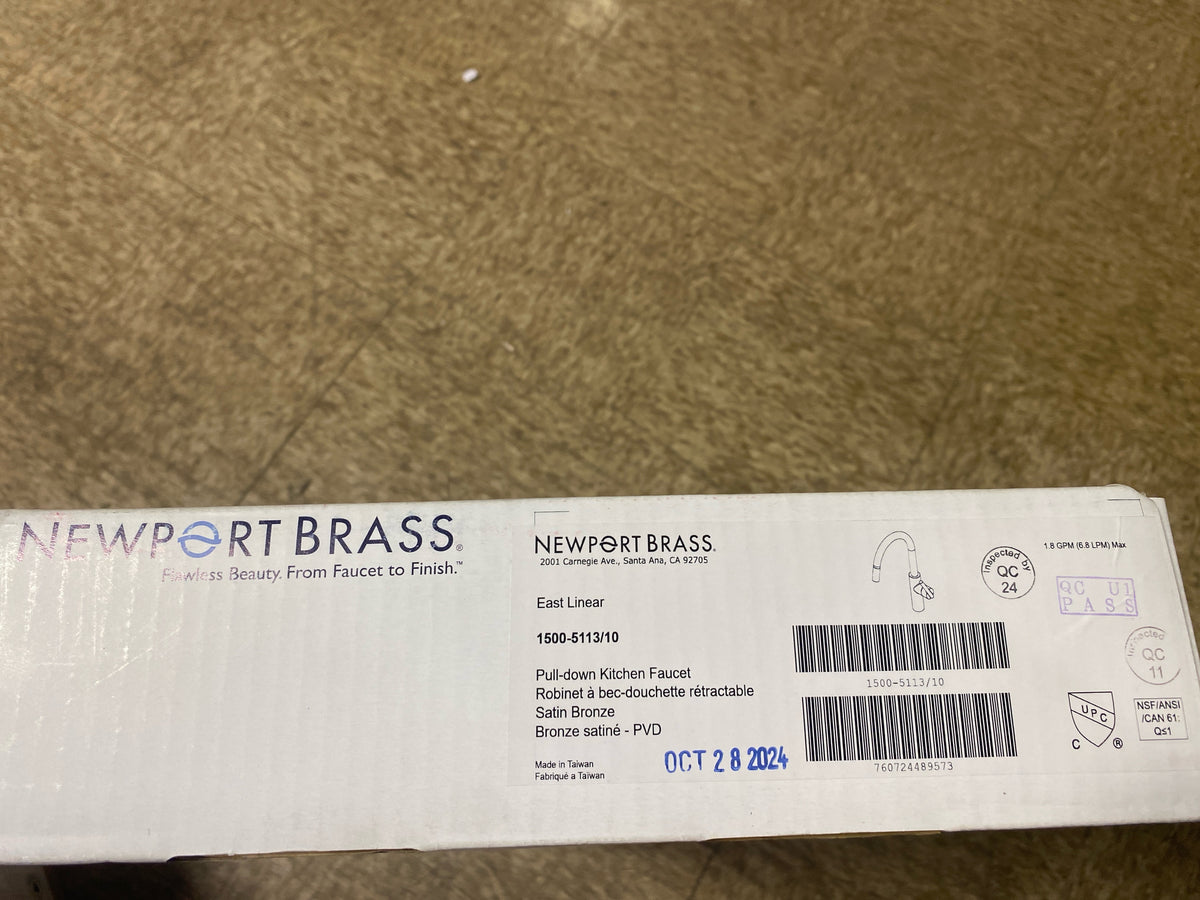 Newport Brass 1500-5113/10 Kitchen-Sink-faucets, Satin Bronze (PVD)