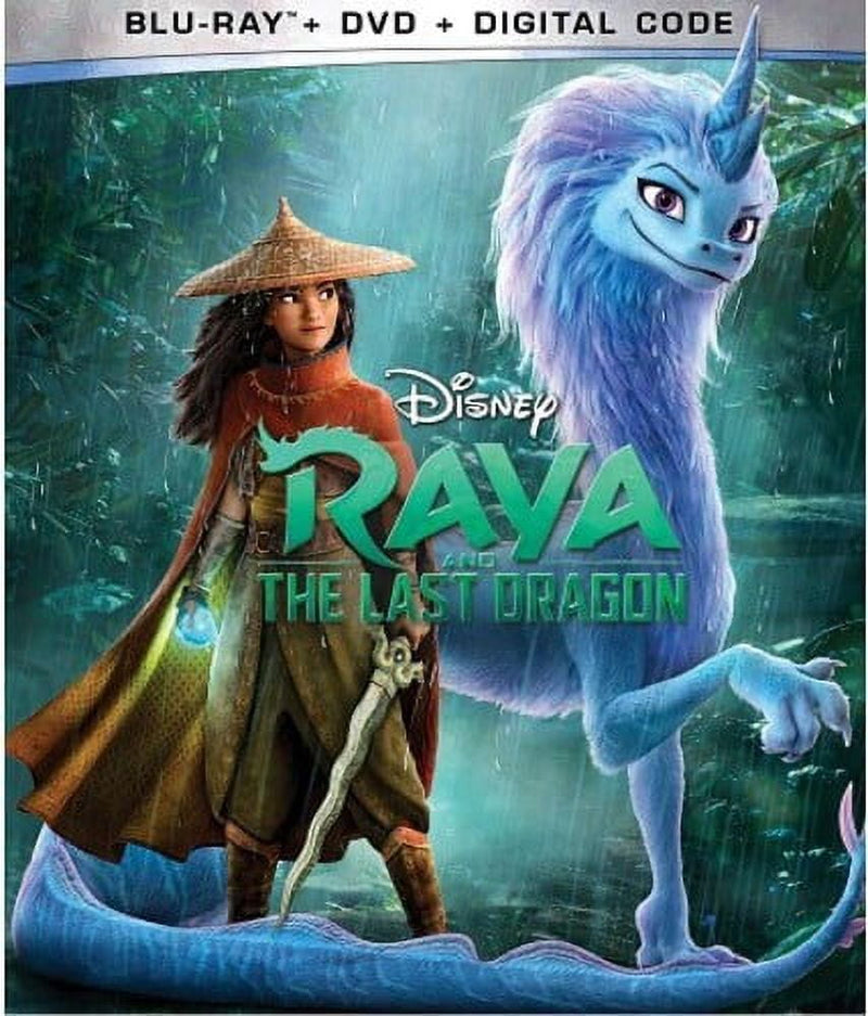 Raya and the last dragon (blu-ray + dvd + digital code)