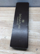 Signature Hardware SHSK86ZBN 12" Standard Shower arm with Flared Flange - Brushed Nickel